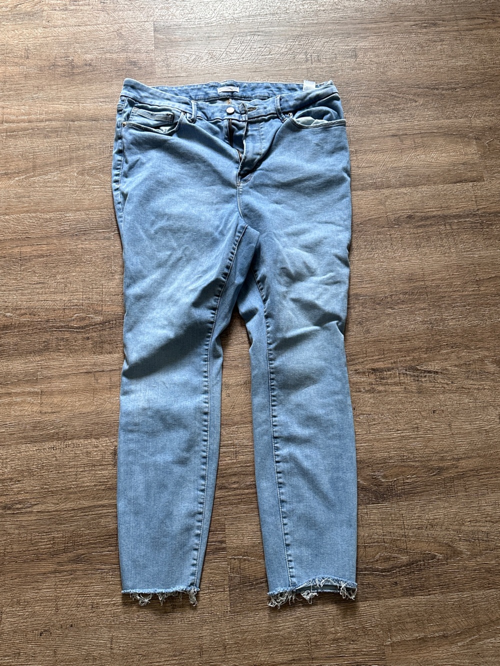 Good American Always Fits Good Legs Skinny Jeans Indigo447 - Size 14-18